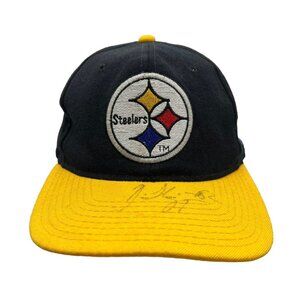 Pittsburgh Steelers Starter The Natural Wool Snapback Hat Cap Vintage Signed 90s